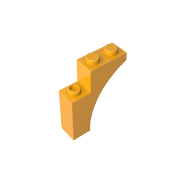 GDS-717 - Brick Arch 1 x 3 x 3 [Gothic]