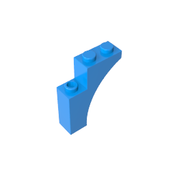 GDS-717 - Brick Arch 1 x 3 x 3 [Gothic]