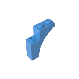 GDS-717 - Brick Arch 1 x 3 x 3 [Gothic]