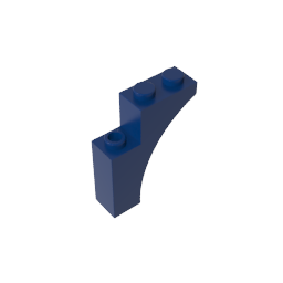 GDS-717 - Brick Arch 1 x 3 x 3 [Gothic]