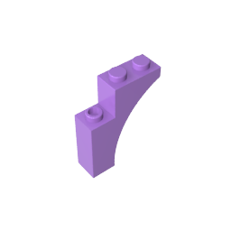 GDS-717 - Brick Arch 1 x 3 x 3 [Gothic]
