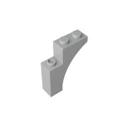 GDS-717 - Brick Arch 1 x 3 x 3 [Gothic]