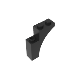 GDS-717 - Brick Arch 1 x 3 x 3 [Gothic]