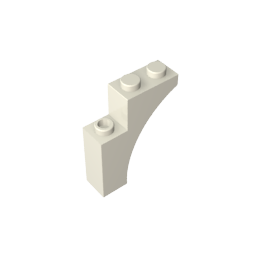 GDS-717 - Brick Arch 1 x 3 x 3 [Gothic]