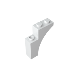GDS-717 - Brick Arch 1 x 3 x 3 [Gothic]