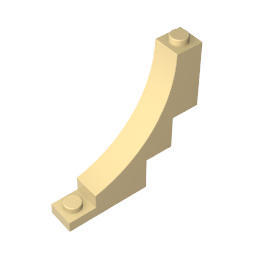 GDS-718 - Brick Arch 1 x 5 x 4 Inverted
