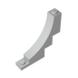 GDS-718 - Brick Arch 1 x 5 x 4 Inverted