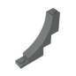 GDS-718 - Brick Arch 1 x 5 x 4 Inverted