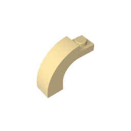 GDS-719 - Brick Arch 1 x 3 x 2 Curved Top