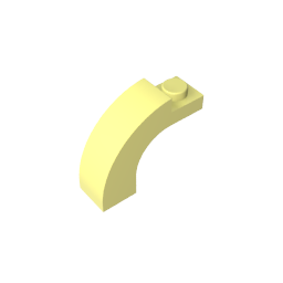 GDS-719 - Brick Arch 1 x 3 x 2 Curved Top