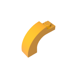 GDS-719 - Brick Arch 1 x 3 x 2 Curved Top