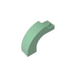 GDS-719 - Brick Arch 1 x 3 x 2 Curved Top