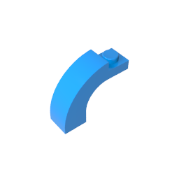 GDS-719 - Brick Arch 1 x 3 x 2 Curved Top