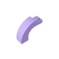 GDS-719 - Brick Arch 1 x 3 x 2 Curved Top