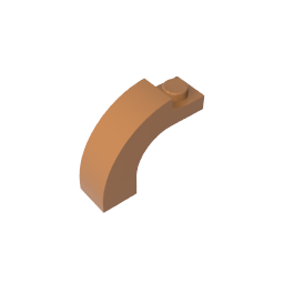 GDS-719 - Brick Arch 1 x 3 x 2 Curved Top