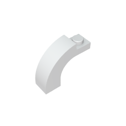 GDS-719 - Brick Arch 1 x 3 x 2 Curved Top