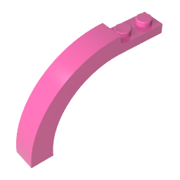 GDS-720 - Brick Arch 1 x 6 x 3 1/3 Curved Top