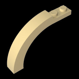 GDS-720 - Brick Arch 1 x 6 x 3 1/3 Curved Top