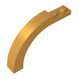 GDS-720 - Brick Arch 1 x 6 x 3 1/3 Curved Top
