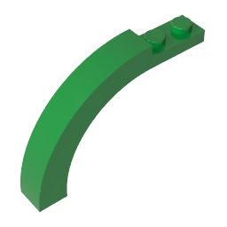 GDS-720 - Brick Arch 1 x 6 x 3 1/3 Curved Top