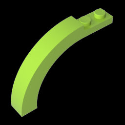 GDS-720 - Brick Arch 1 x 6 x 3 1/3 Curved Top