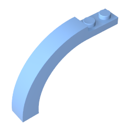 GDS-720 - Brick Arch 1 x 6 x 3 1/3 Curved Top