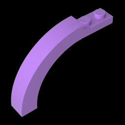 GDS-720 - Brick Arch 1 x 6 x 3 1/3 Curved Top
