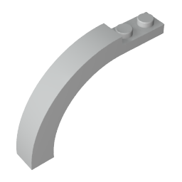 GDS-720 - Brick Arch 1 x 6 x 3 1/3 Curved Top