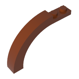 GDS-720 - Brick Arch 1 x 6 x 3 1/3 Curved Top