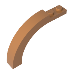 GDS-720 - Brick Arch 1 x 6 x 3 1/3 Curved Top