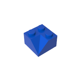 GDS-721 - Slope 45 Degrees 2 x 2 Double Concave