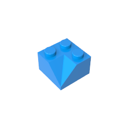 GDS-721 - Slope 45 Degrees 2 x 2 Double Concave