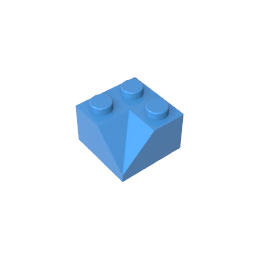 GDS-721 - Slope 45 Degrees 2 x 2 Double Concave