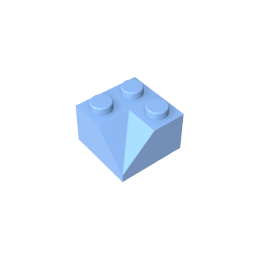 GDS-721 - Slope 45 Degrees 2 x 2 Double Concave