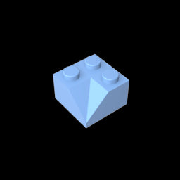 GDS-721 - Slope 45 Degrees 2 x 2 Double Concave