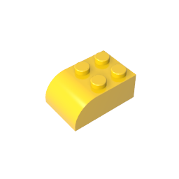 GDS-722 - Brick Curved 2 x 3 with Curved Top