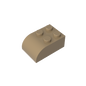 GDS-722 - Brick Curved 2 x 3 with Curved Top