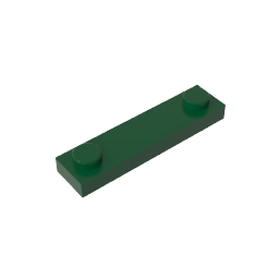 GDS-723 - Plate Special 1 x 4 with 2 Studs