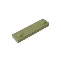 GDS-723 - Plate Special 1 x 4 with 2 Studs