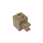 GDS-724 - Brick Special 1 x 1 with Clip Horizontal