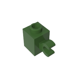 GDS-724 - Brick Special 1 x 1 with Clip Horizontal