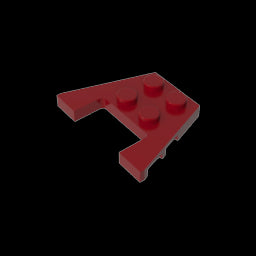 GDS-725 - Wedge Plate 3 x 4 with Stud Notches