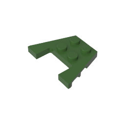 GDS-725 - Wedge Plate 3 x 4 with Stud Notches