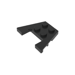 GDS-725 - Wedge Plate 3 x 4 with Stud Notches