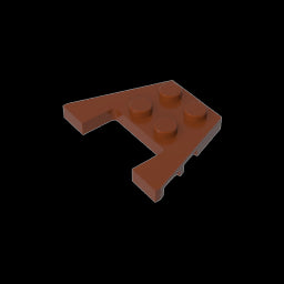 GDS-725 - Wedge Plate 3 x 4 with Stud Notches