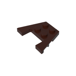 GDS-725 - Wedge Plate 3 x 4 with Stud Notches