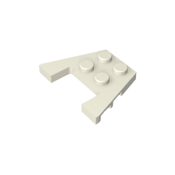 GDS-725 - Wedge Plate 3 x 4 with Stud Notches