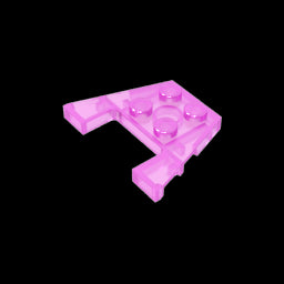GDS-725 - Wedge Plate 3 x 4 with Stud Notches