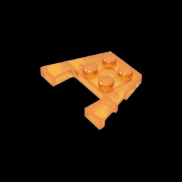 GDS-725 - Wedge Plate 3 x 4 with Stud Notches