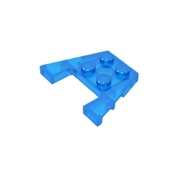 GDS-725 - Wedge Plate 3 x 4 with Stud Notches
